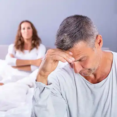 Depressed Man Sitting On Bed | Adobe Stock #288272377 von Andrey Popov